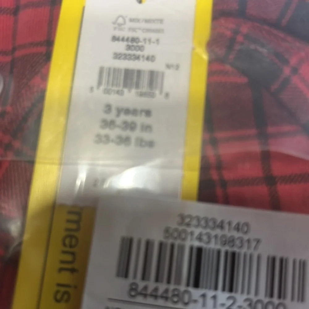 Red Plaid Kids Pajama Set - By Gap. Holiday. Winter. Unisex